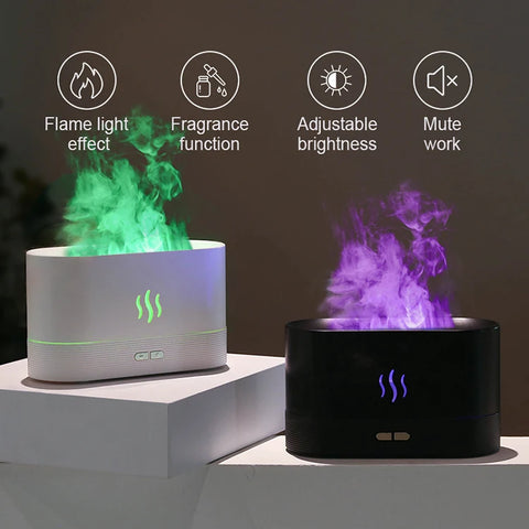 BlooGlow™ Aroma Diffuser | Relaxing Scents & Warm Glow