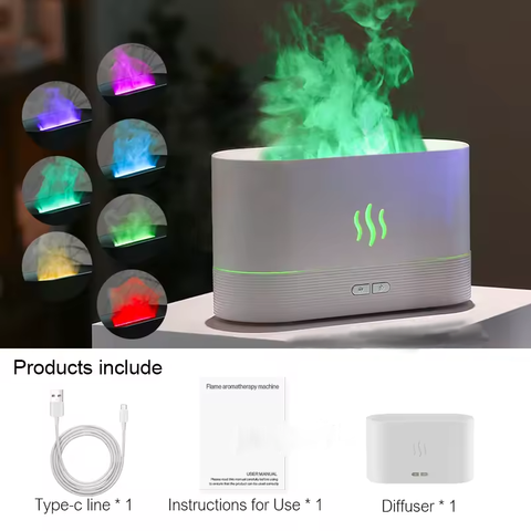 BlooGlow™ Aroma Diffuser | Relaxing Scents & Warm Glow