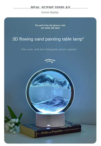 BlooGlow™ Sandscape Lamp | Flowing Sands with Mesmerizing Glow