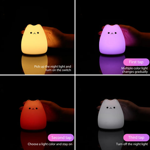 BlooGlow™ Kawaii Nightlights | Cute & Colorful Glow for Fun Spaces