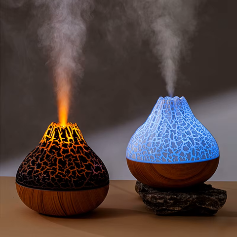 BlooGlow™ Volcano Aroma Diffuser | Soothing Glow with Volcanic Style