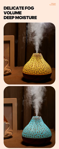 BlooGlow™ Volcano Aroma Diffuser | Soothing Glow with Volcanic Style