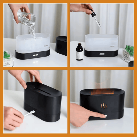 BlooGlow™ Aroma Diffuser | Relaxing Scents & Warm Glow